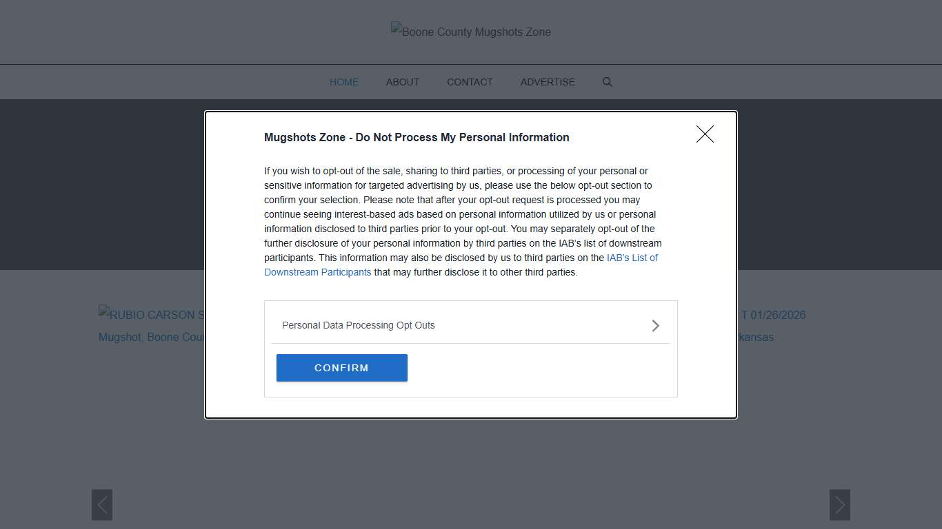 Boone County Mugshots Zone